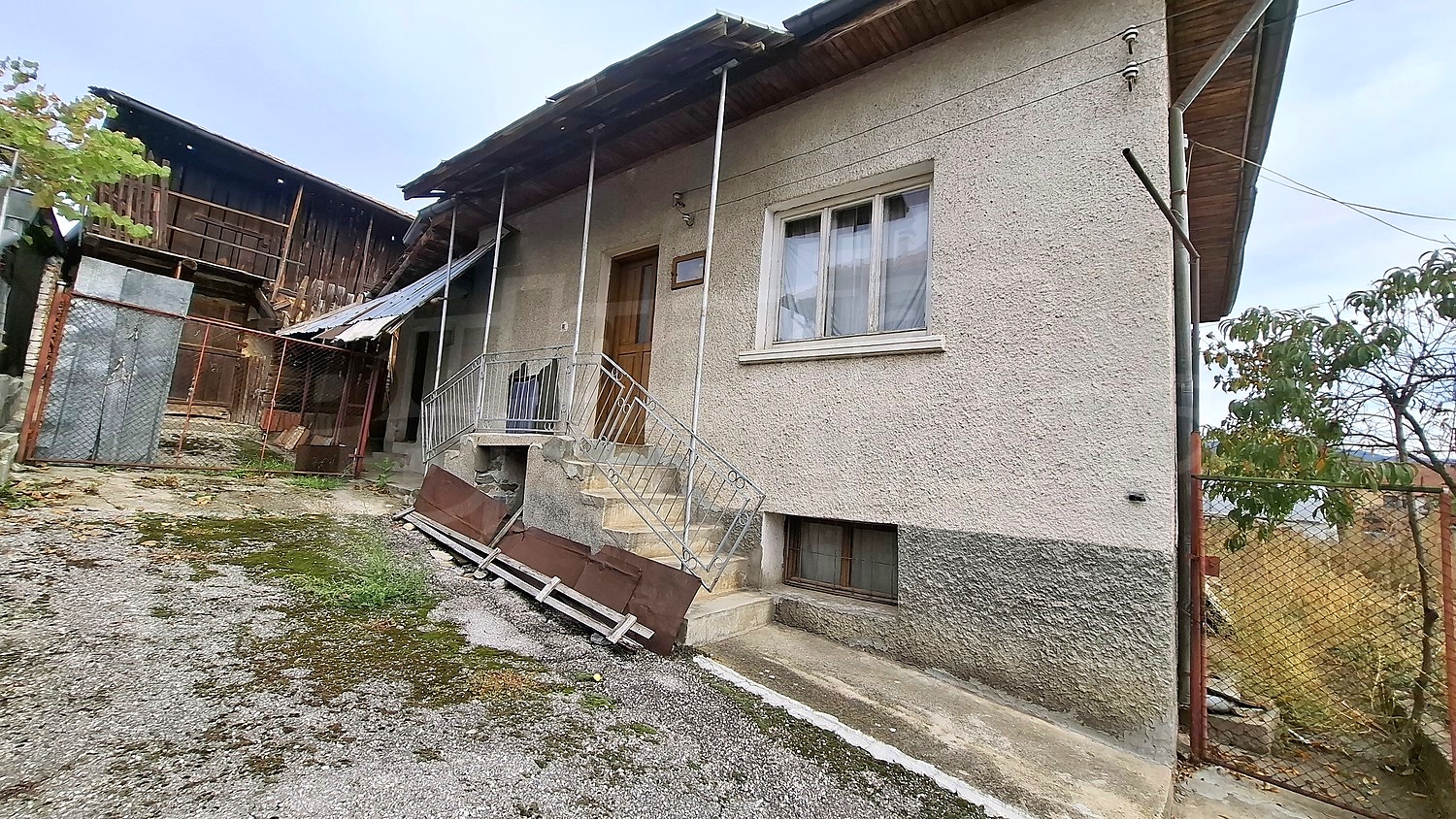 outside, facade