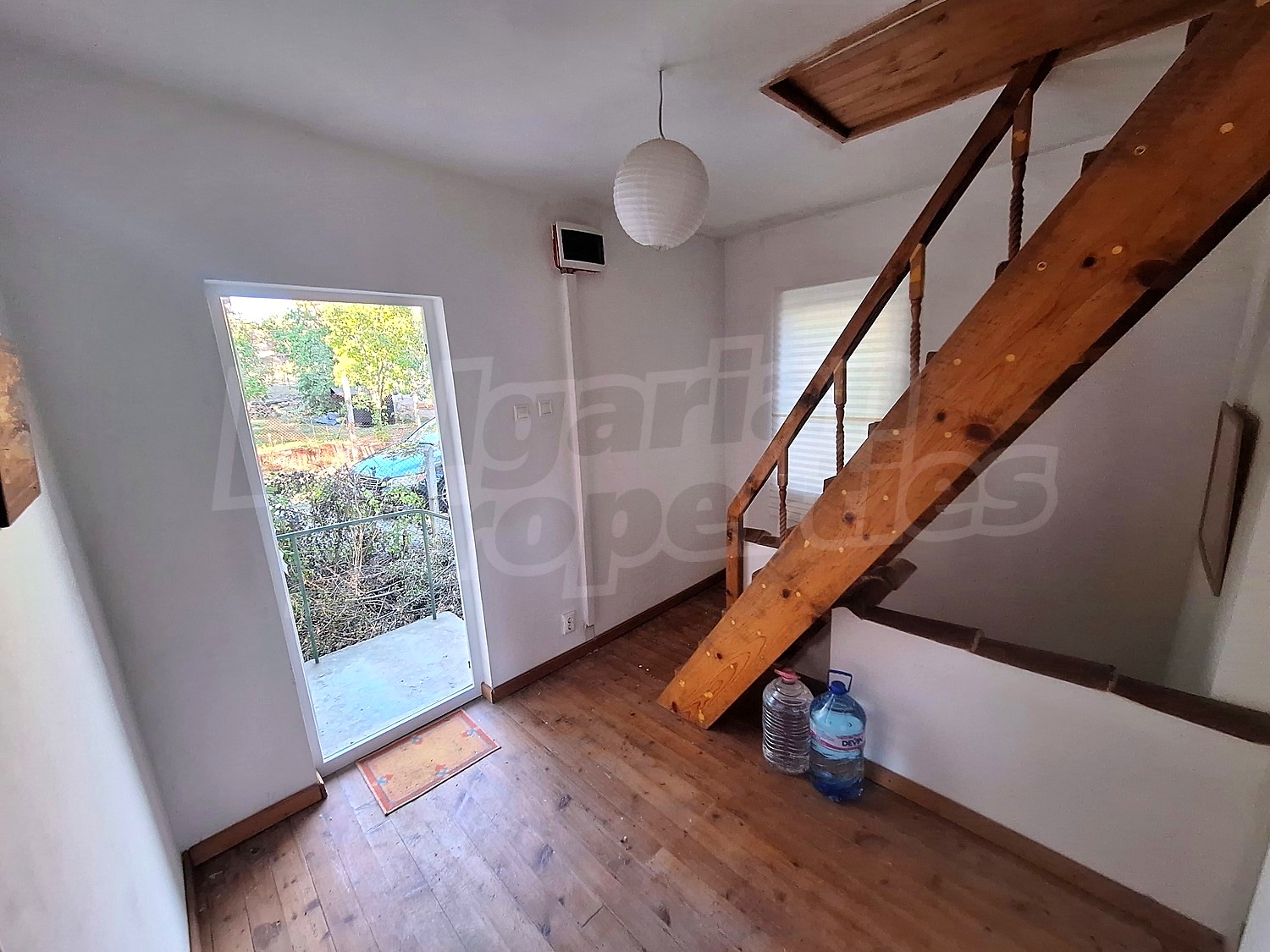 inside, stairs