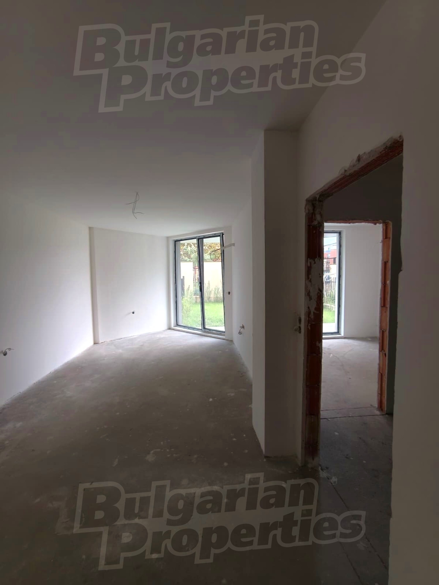 inside, living room, garden