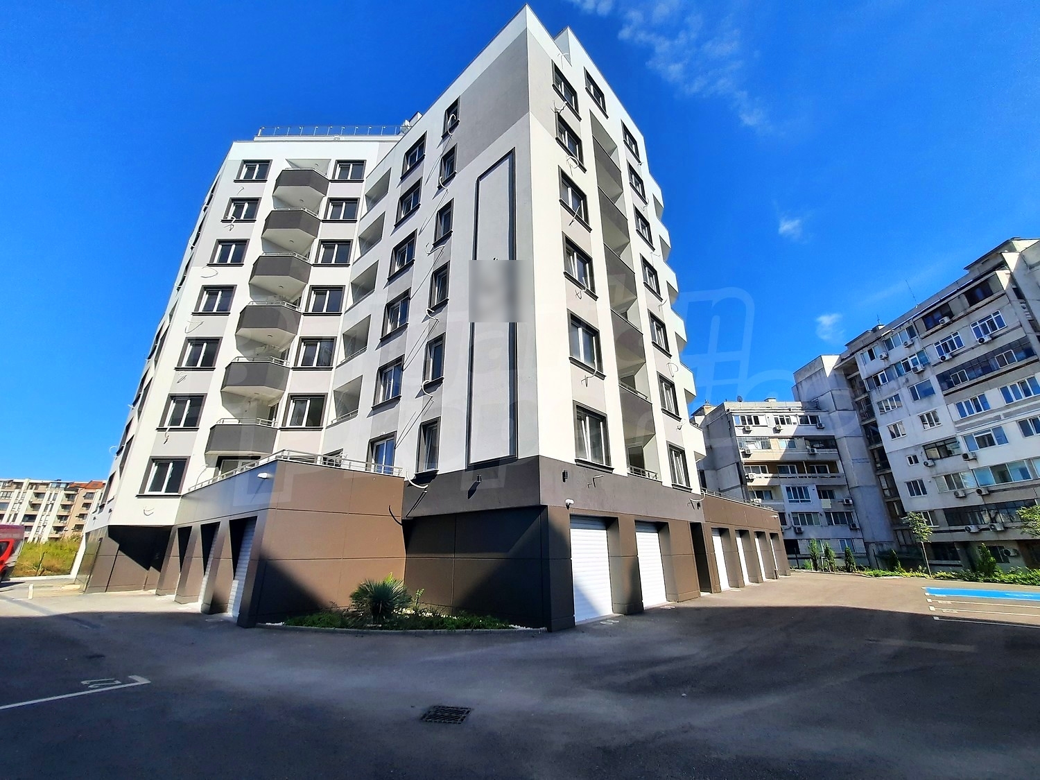 facade, parking, outside