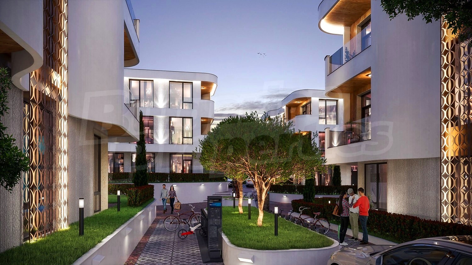 outside, facade, garden
