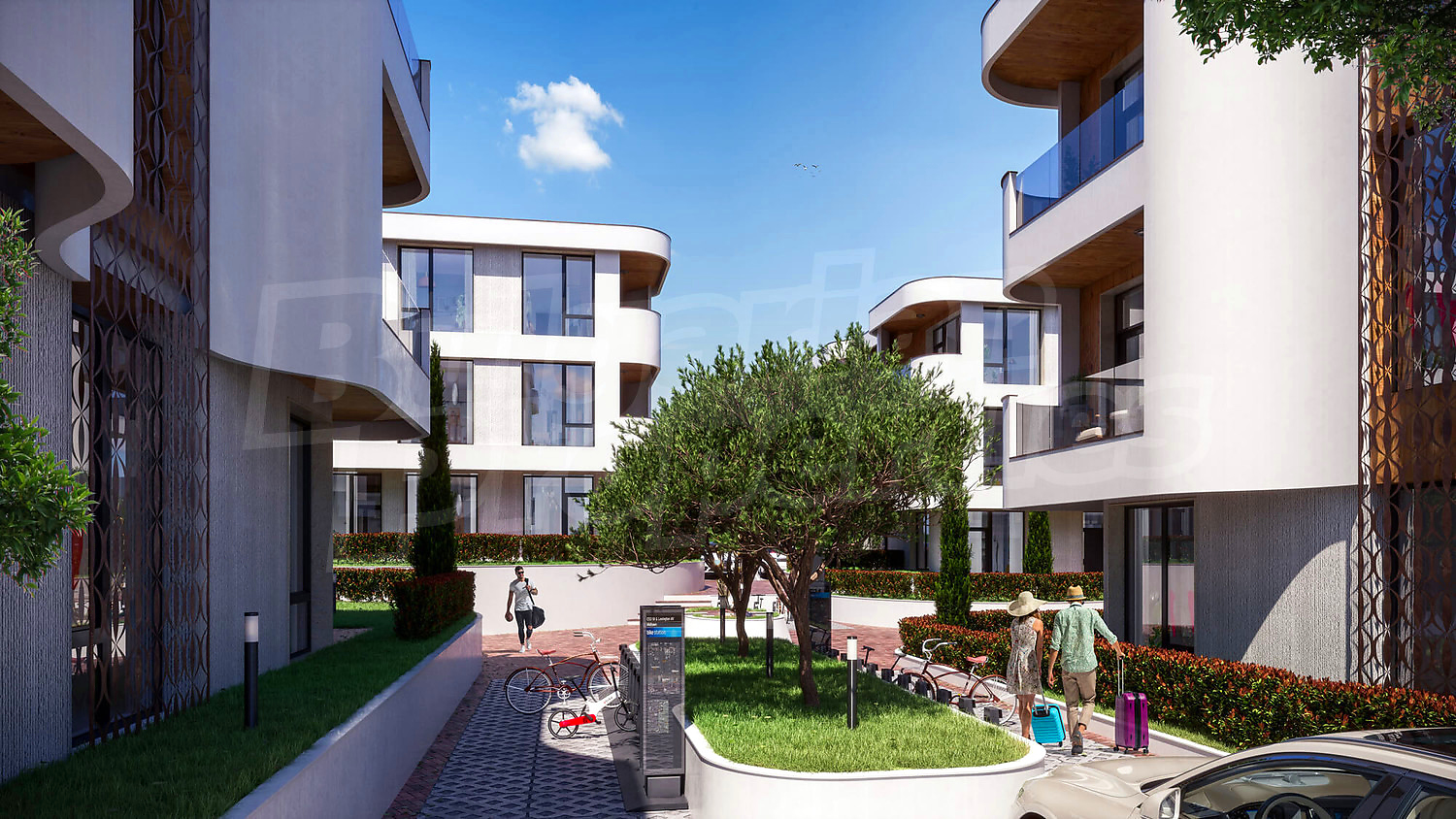 outside, facade, garden