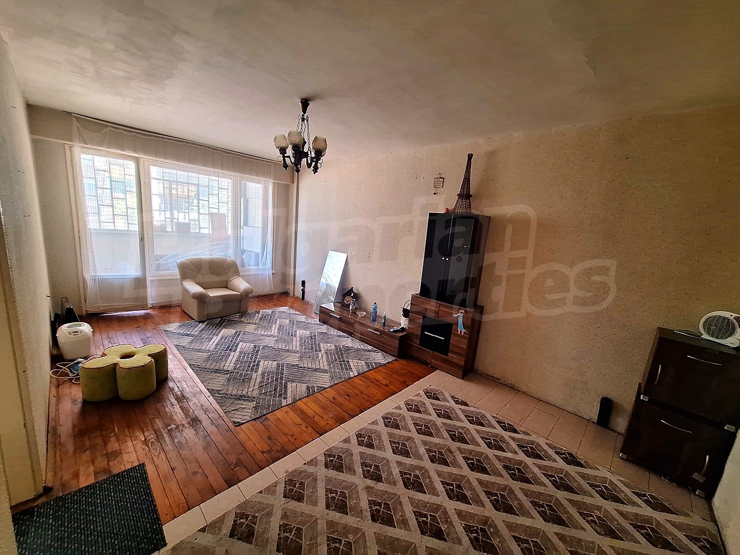 inside, living room, furnished