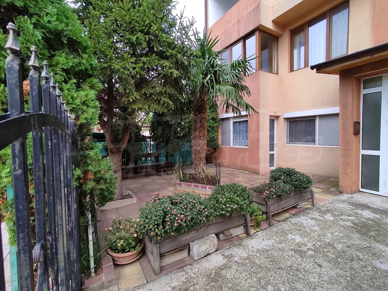 outside, garden, facade