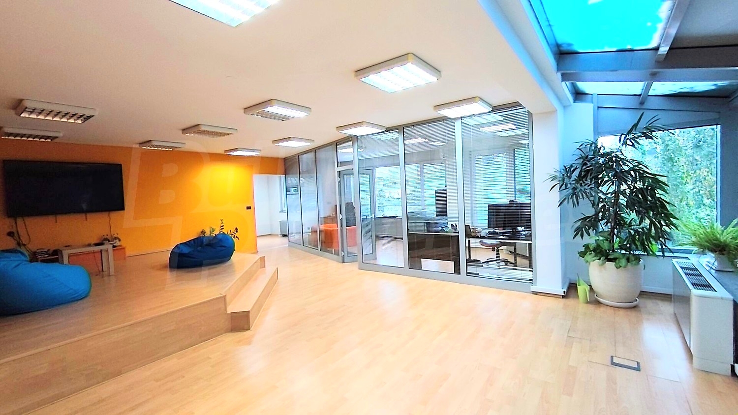 inside, furnished