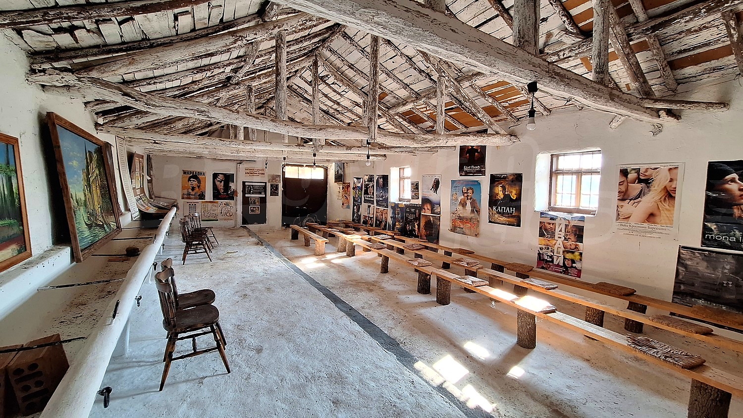 inside