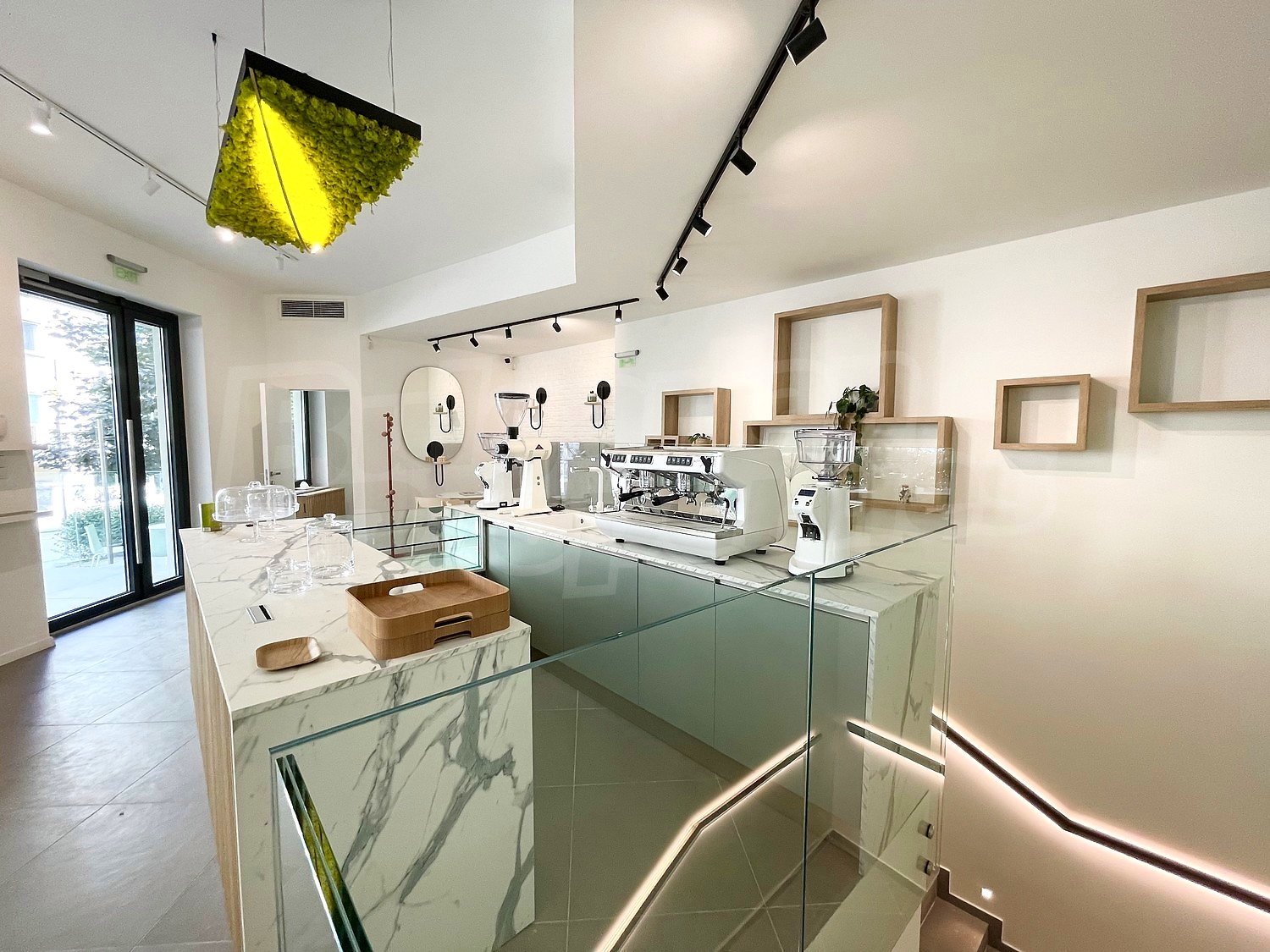 inside, furnished