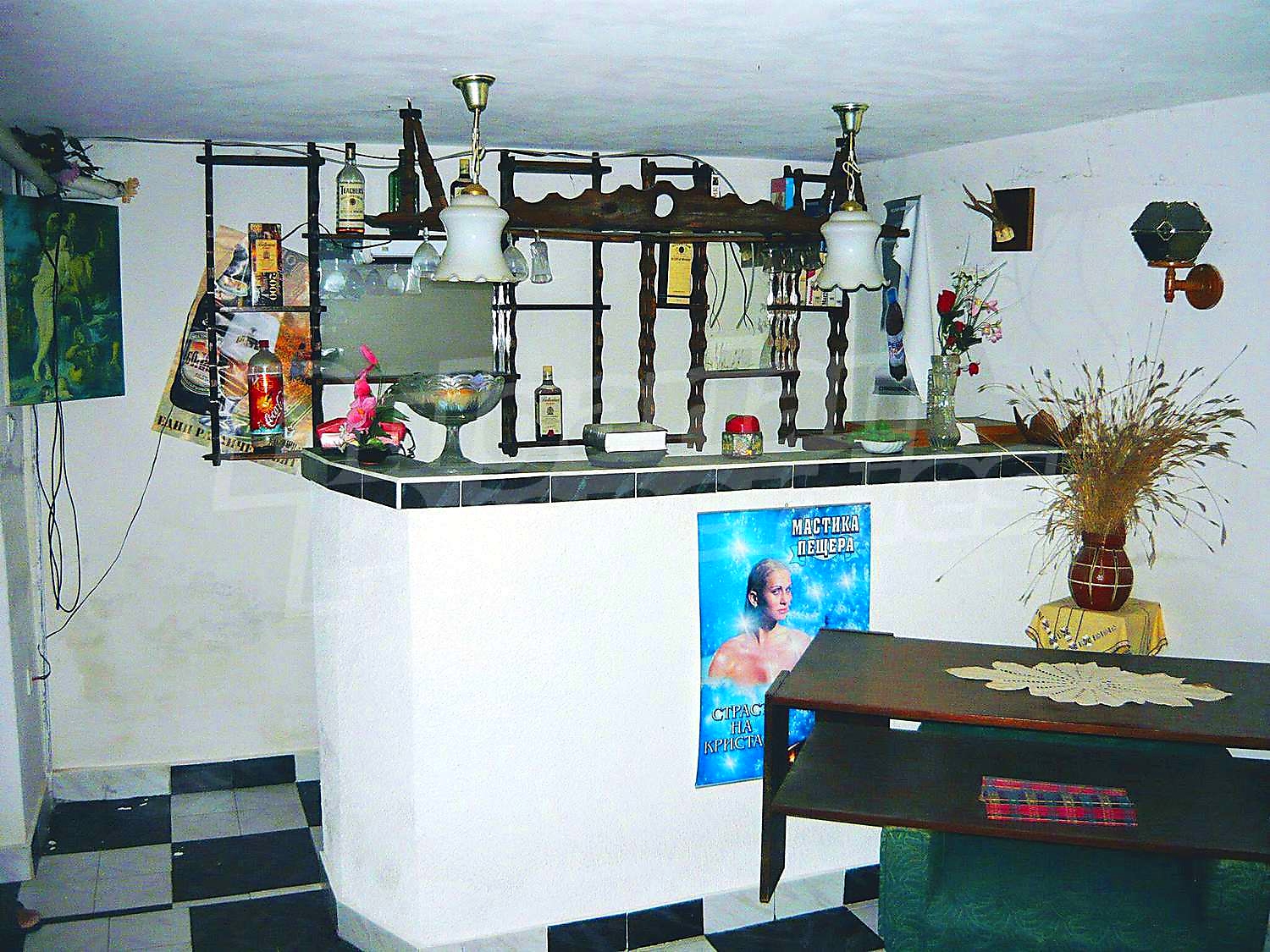inside, furnished