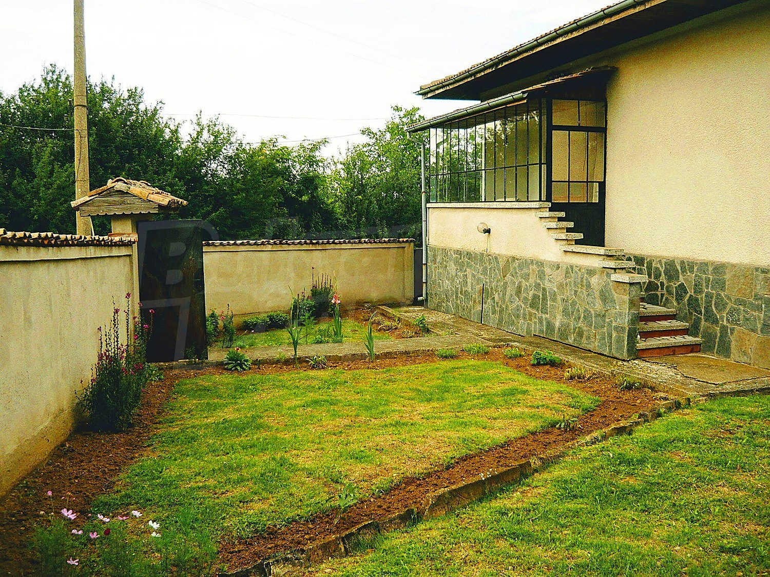 outside, garden, facade