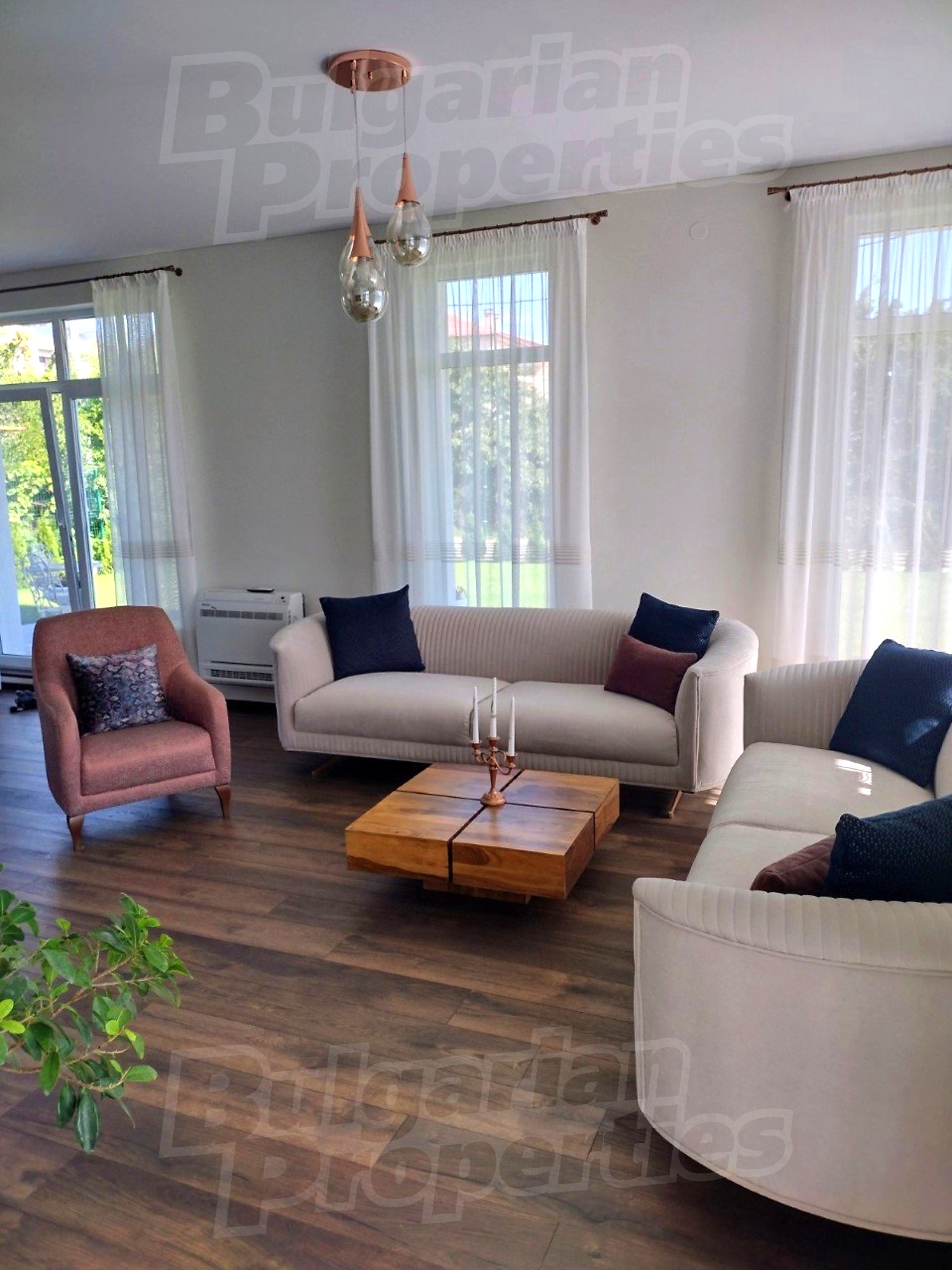 inside, living room, furnished