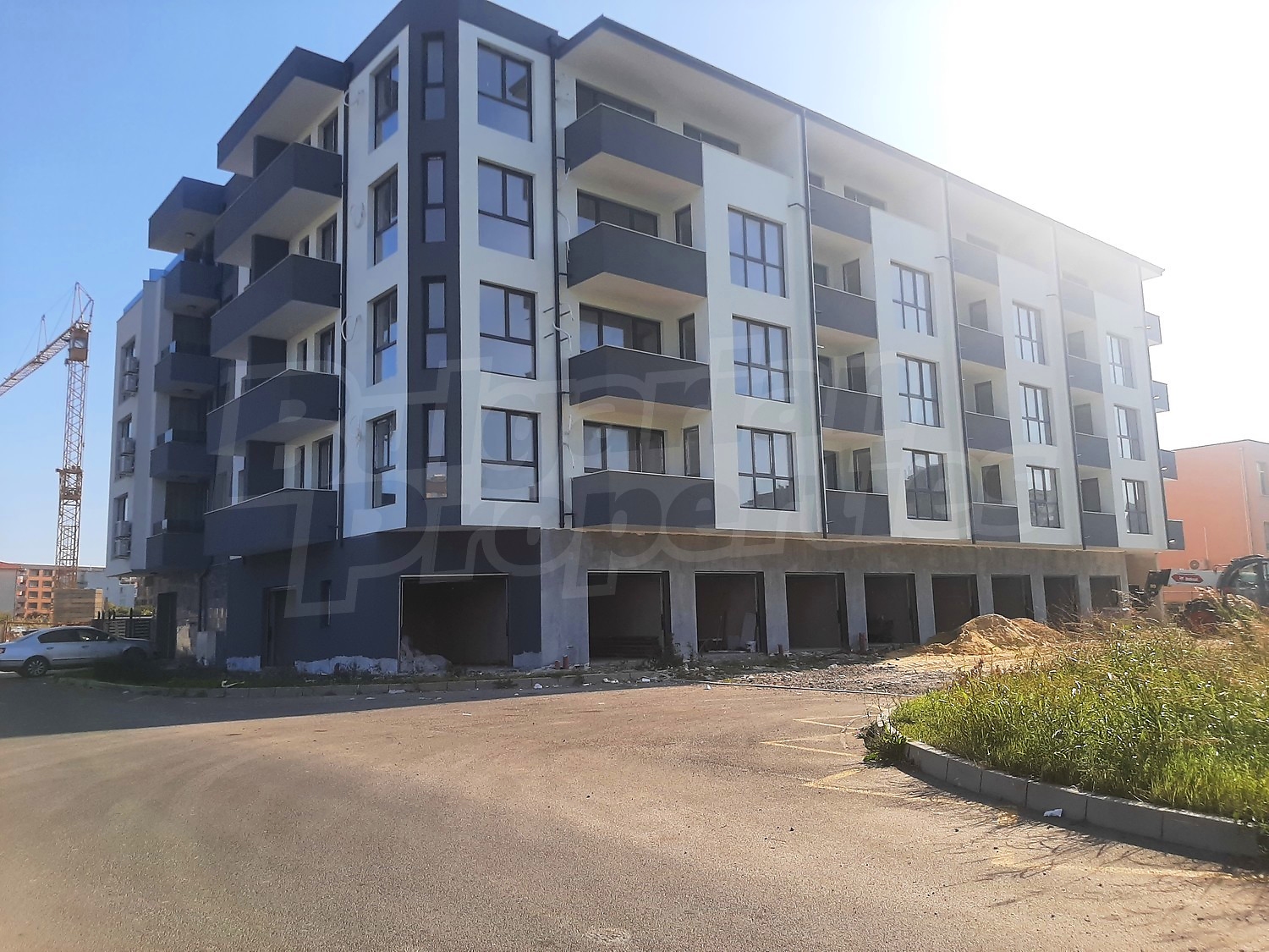 facade, parking, outside