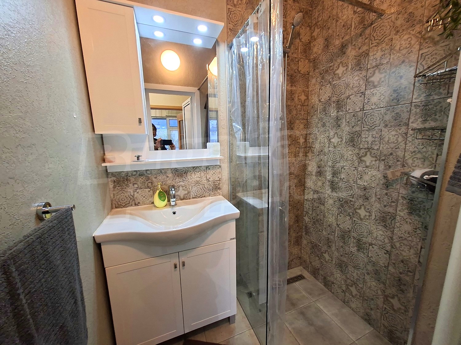 inside, bathroom