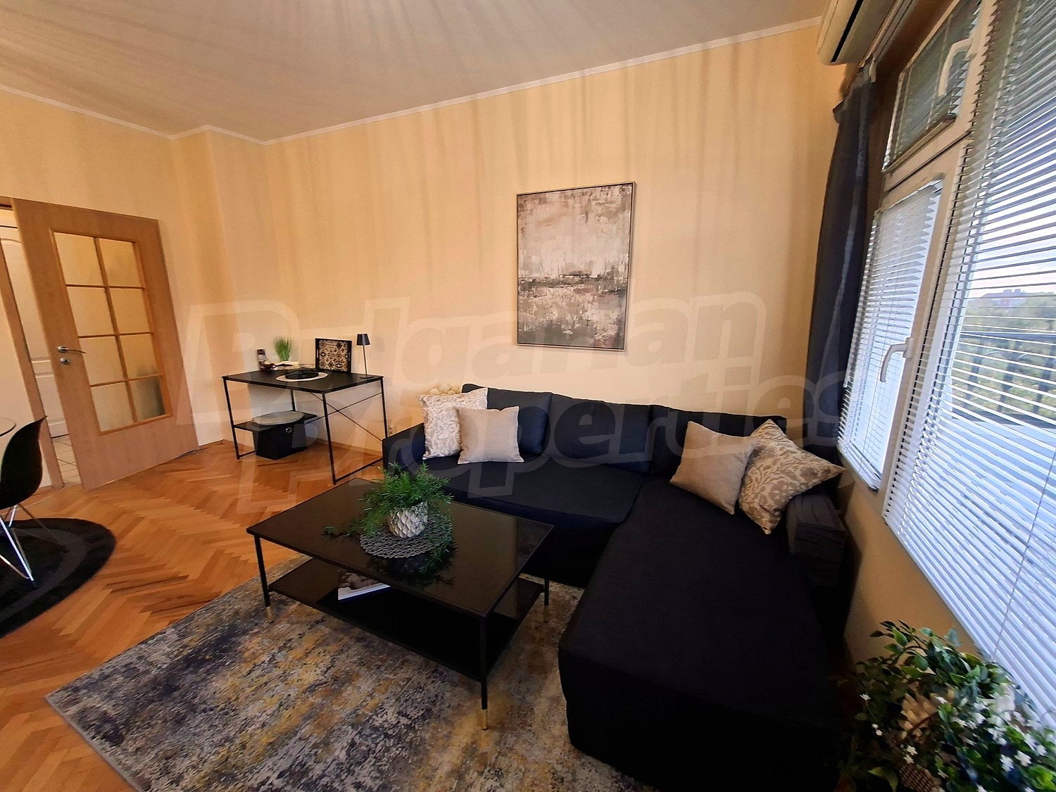 inside, living room, furnished