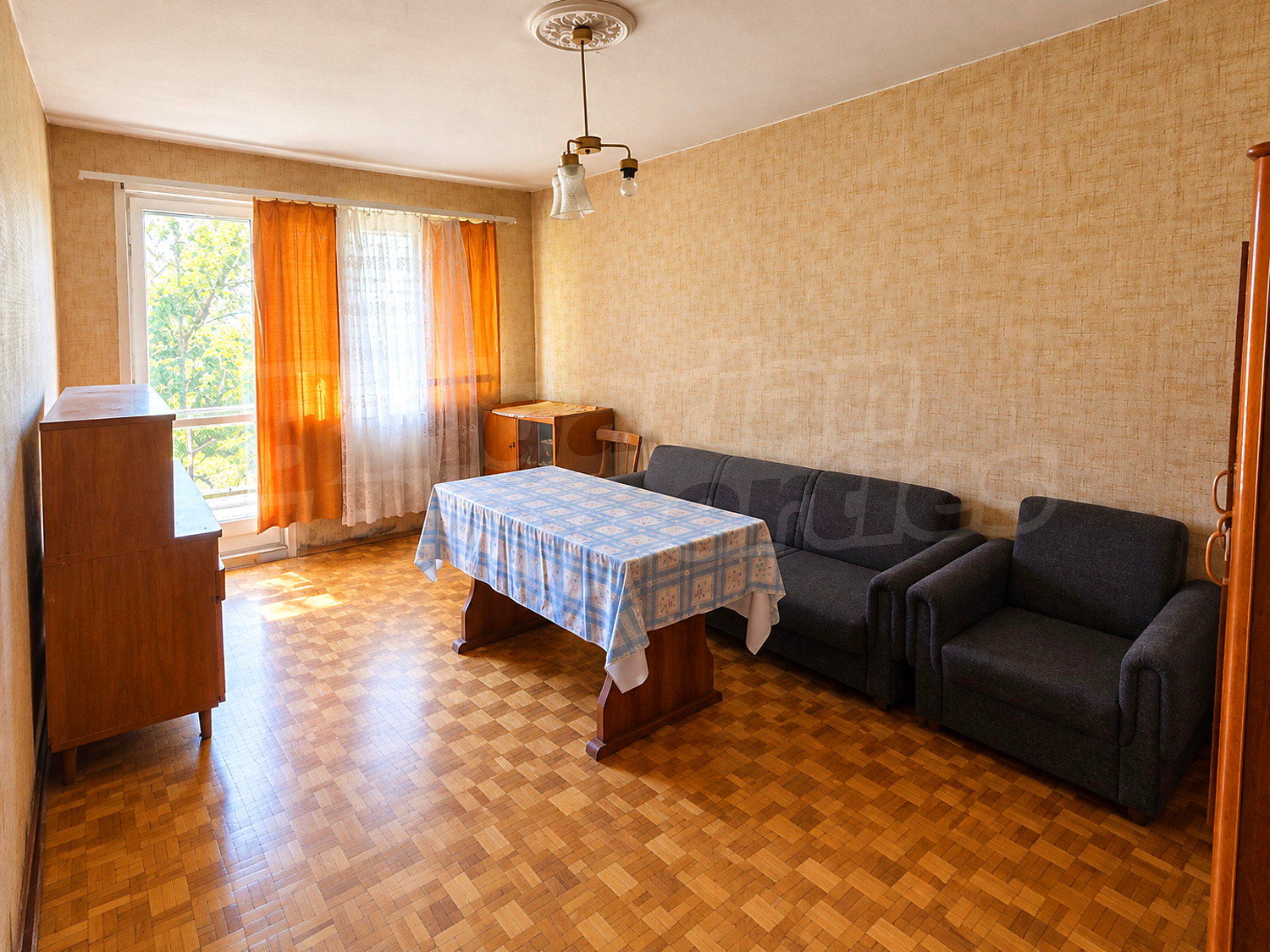 inside, living room, furnished