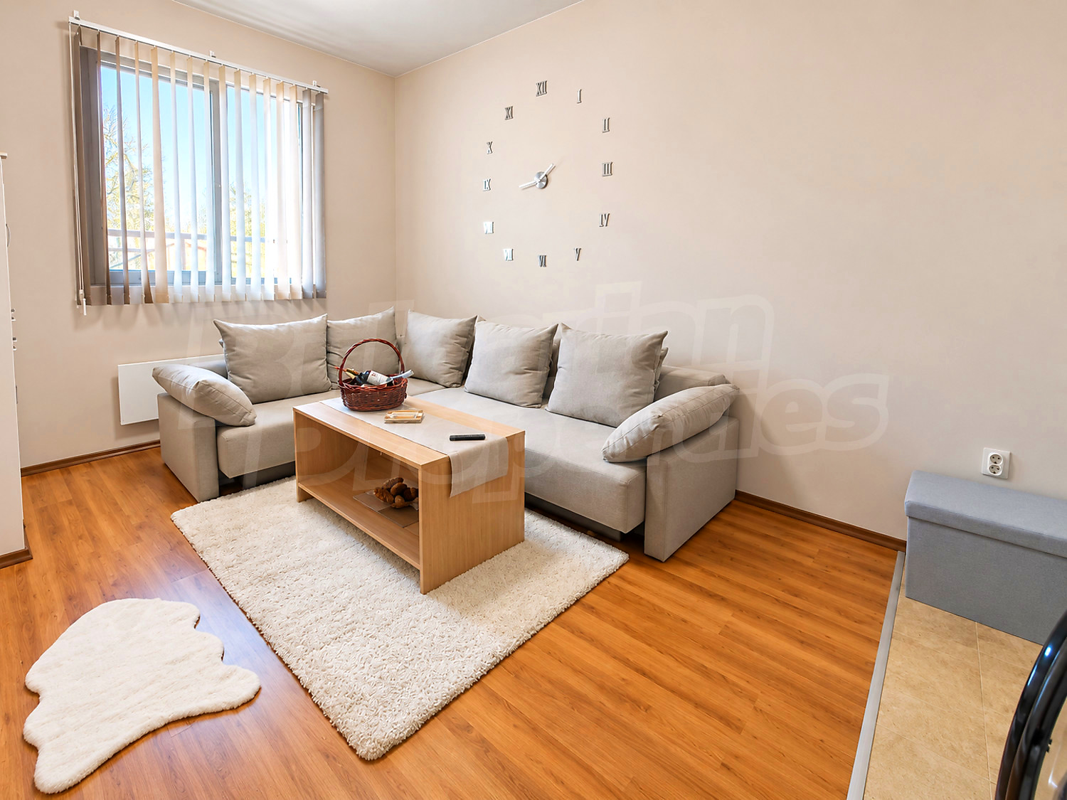 inside, living room, furnished