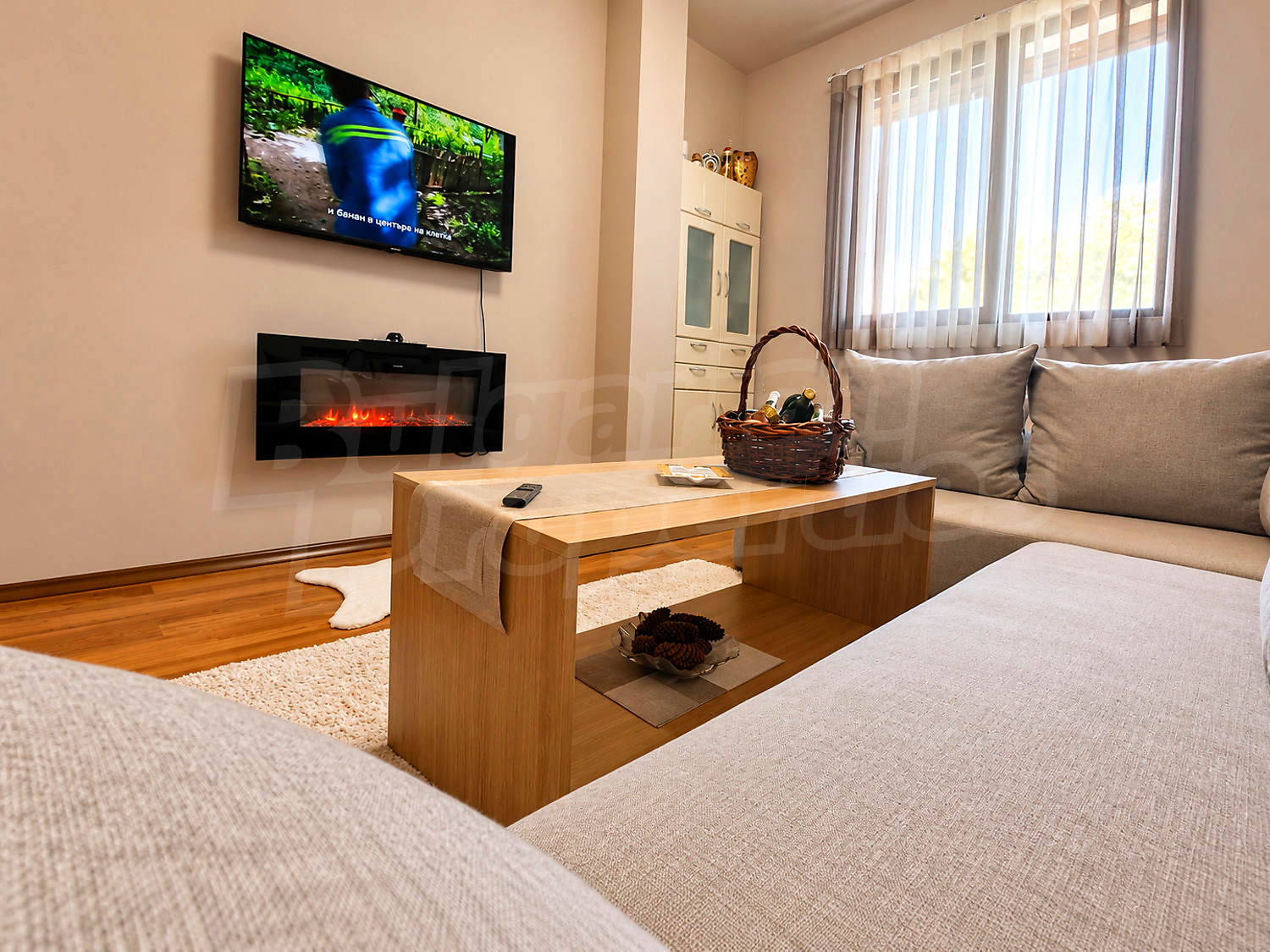 inside, living room, furnished