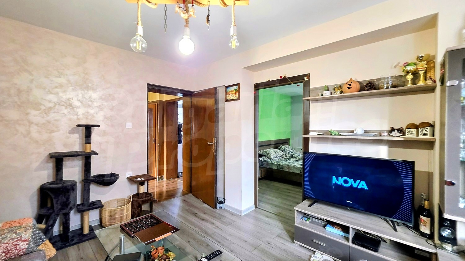 inside, living room, furnished