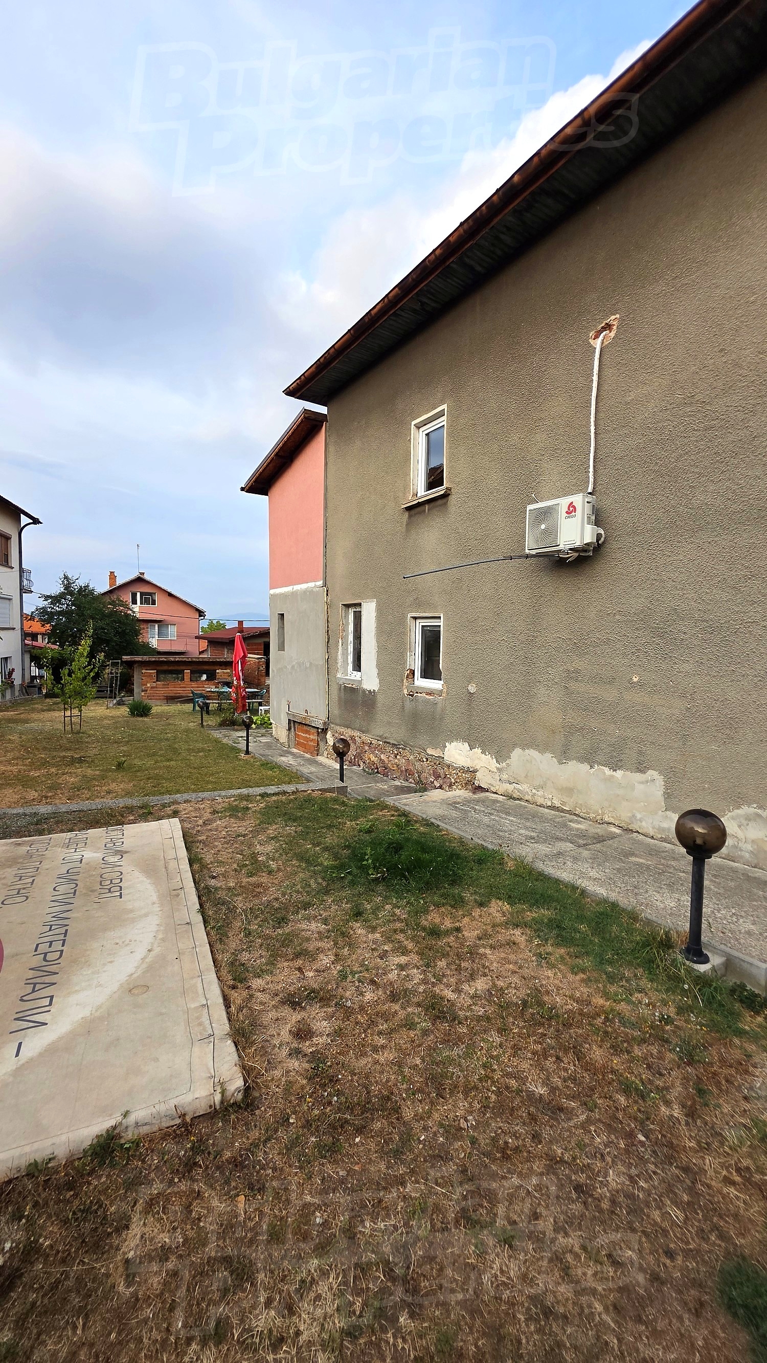 outside, facade, garden