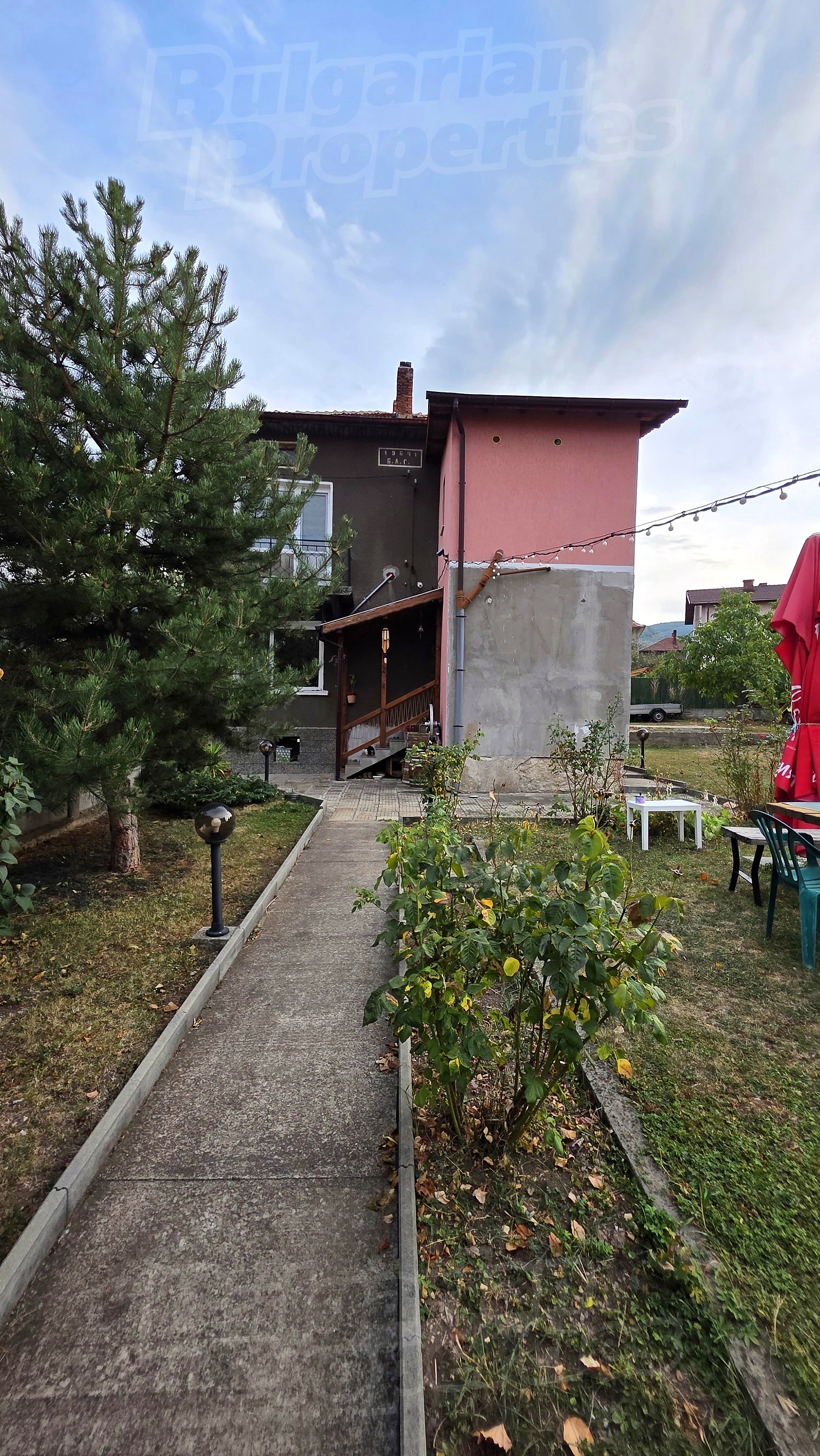 facade, garden, outside