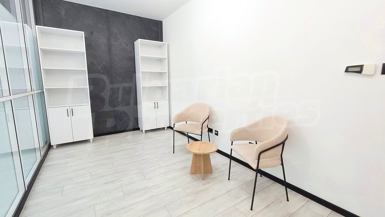 inside, furnished