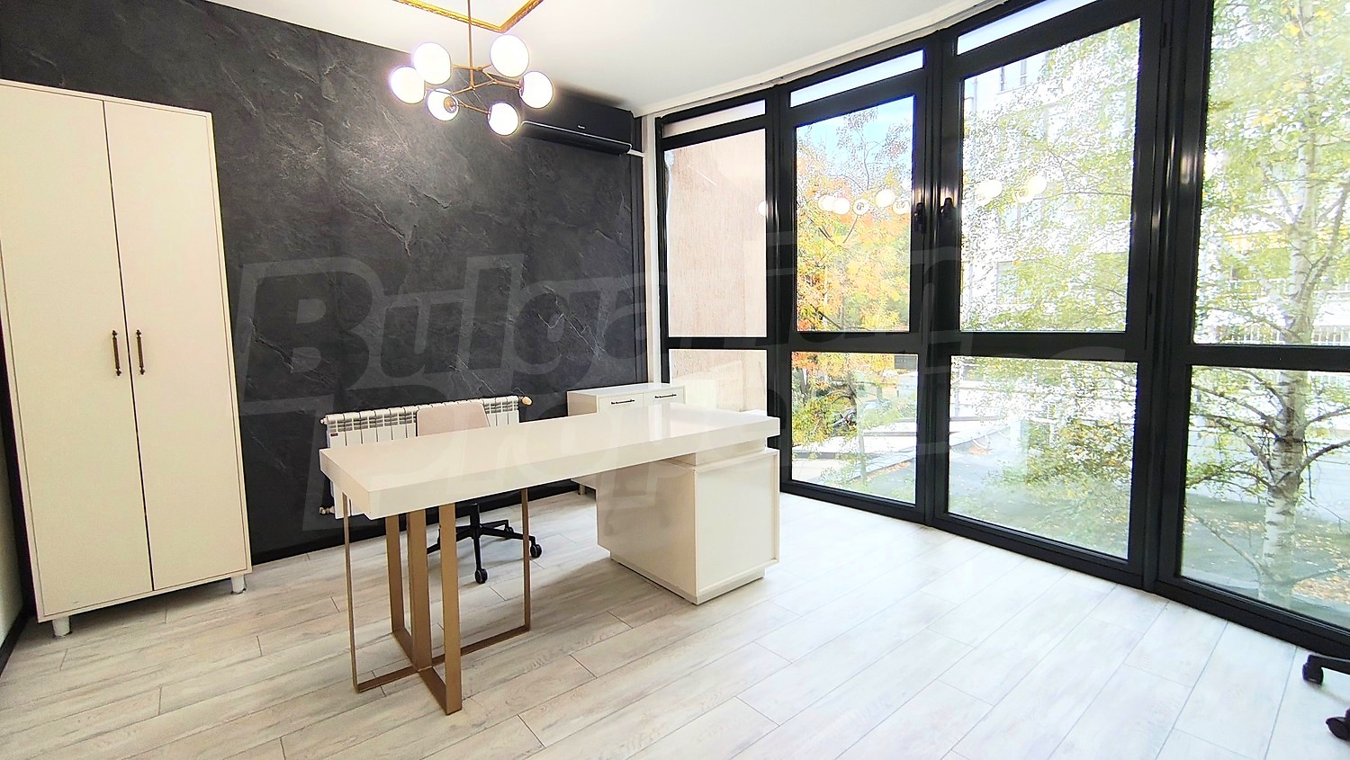 inside, furnished