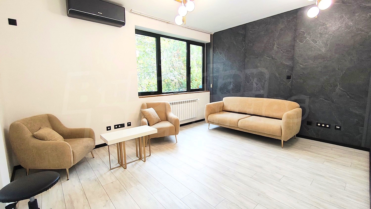 inside, living room, furnished