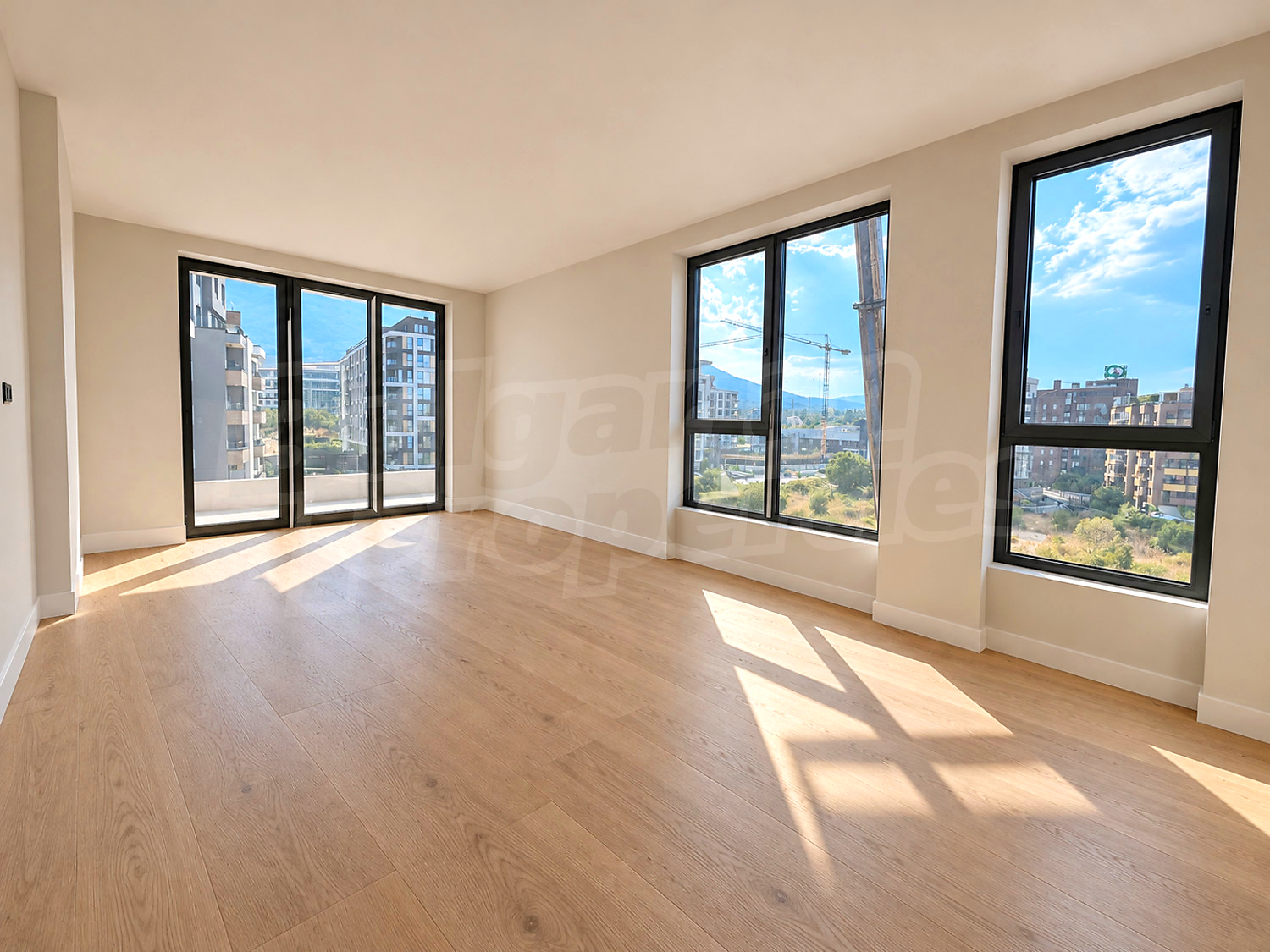 inside, view from balcony