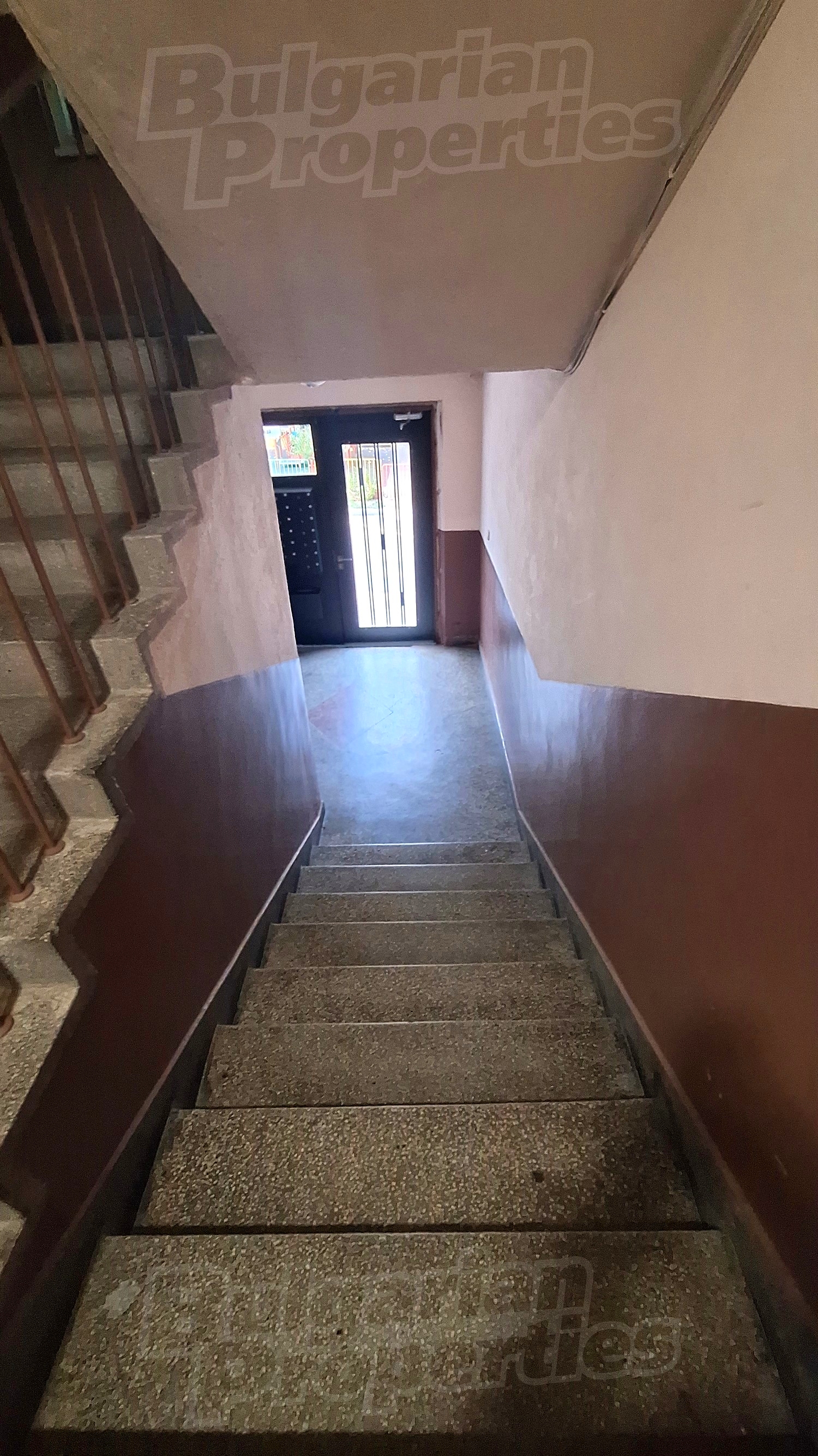 stairs, inside building entrance