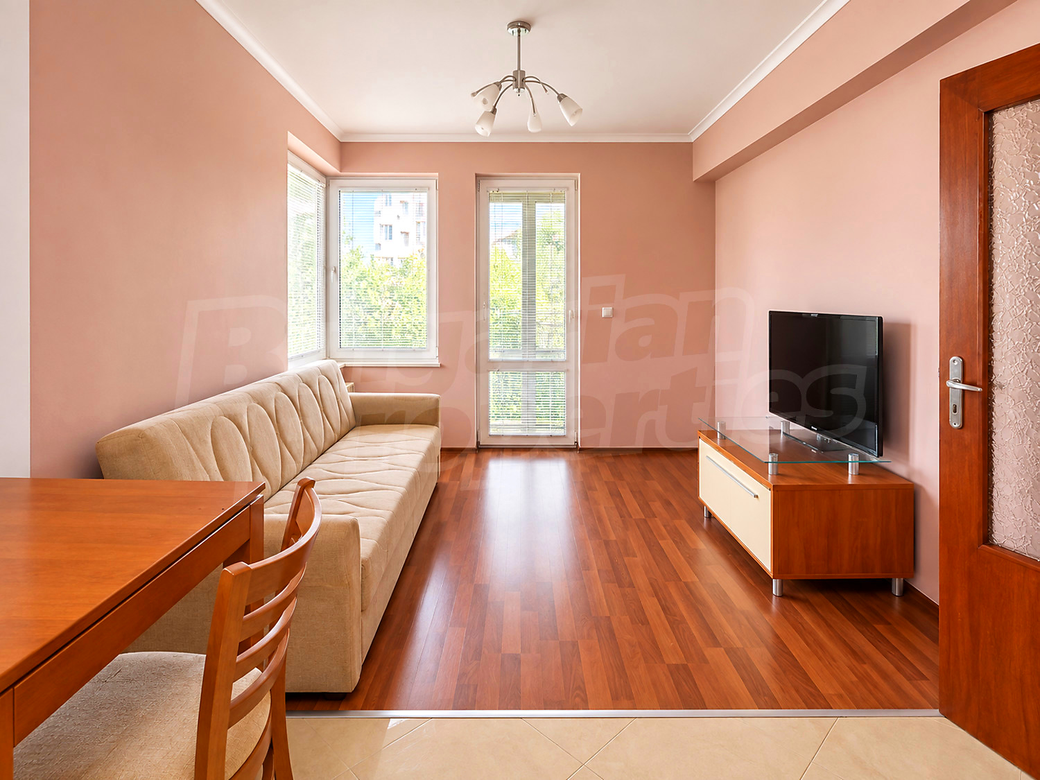 inside, living room, furnished