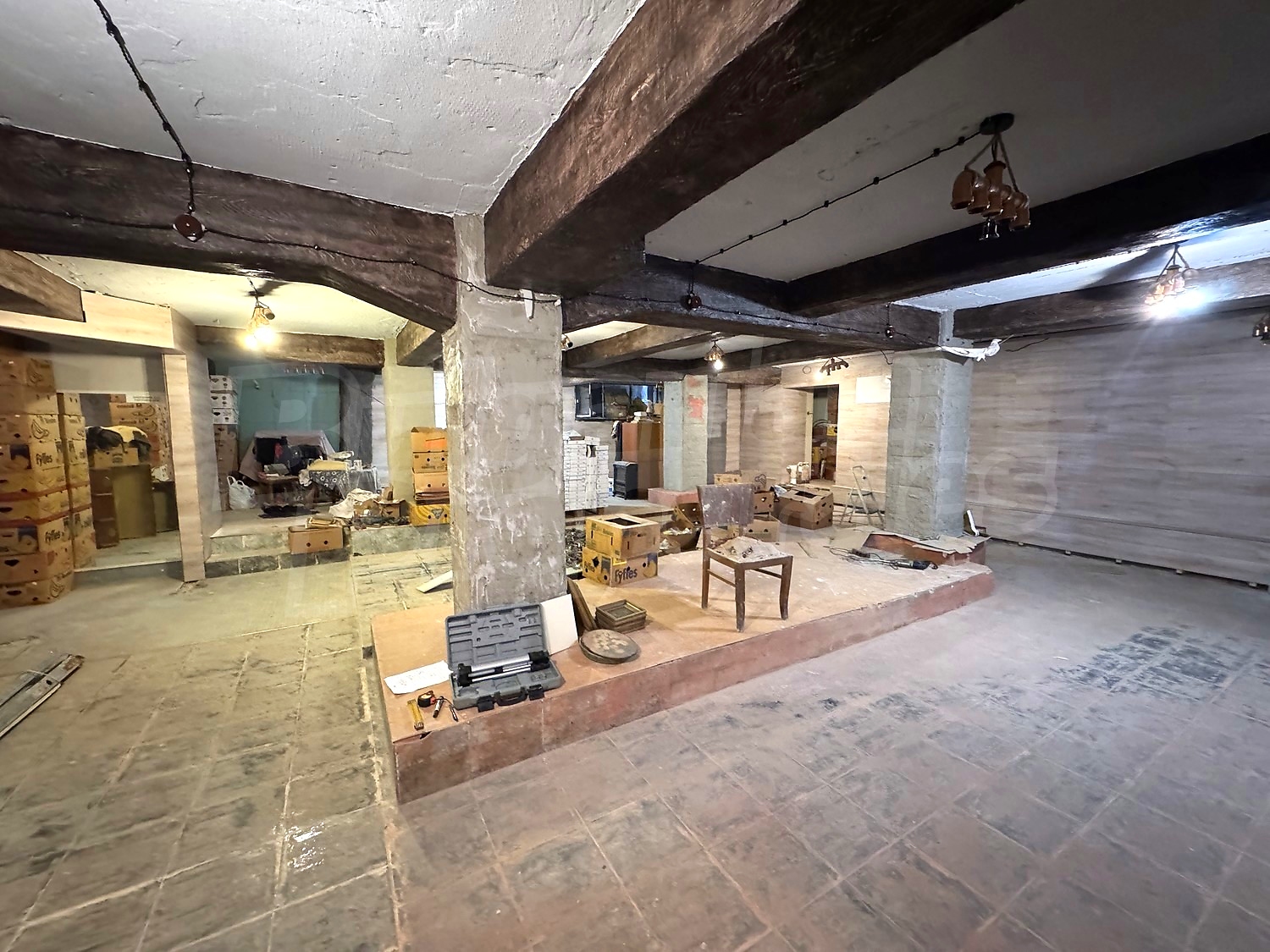inside