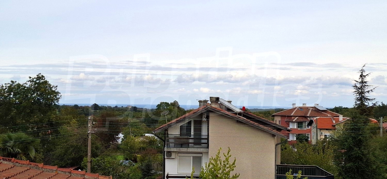 outside, view from balcony, facade