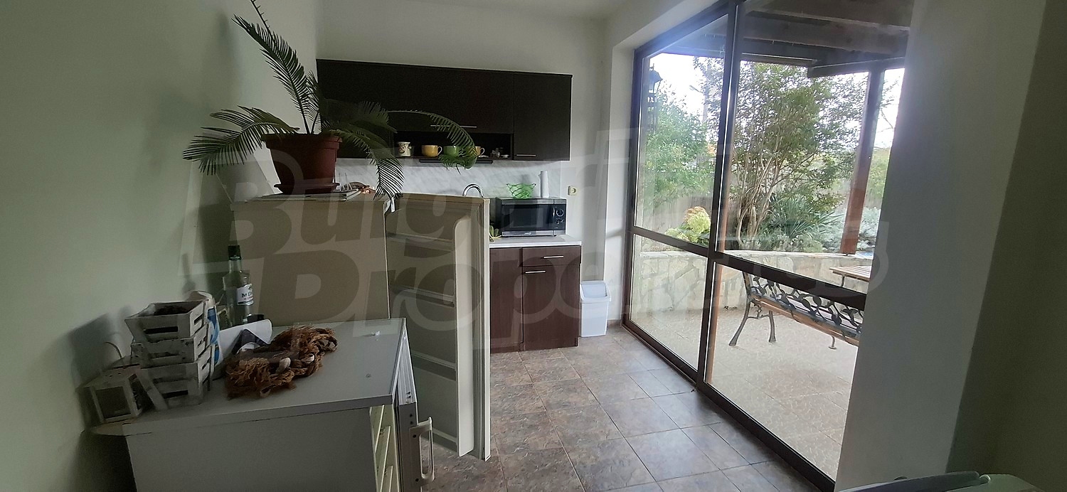 inside, kitchen, balcony, furnished, view from balcony