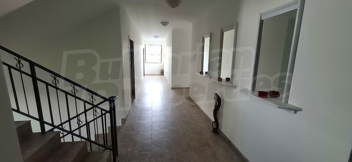 hallway, stairs, inside building entrance