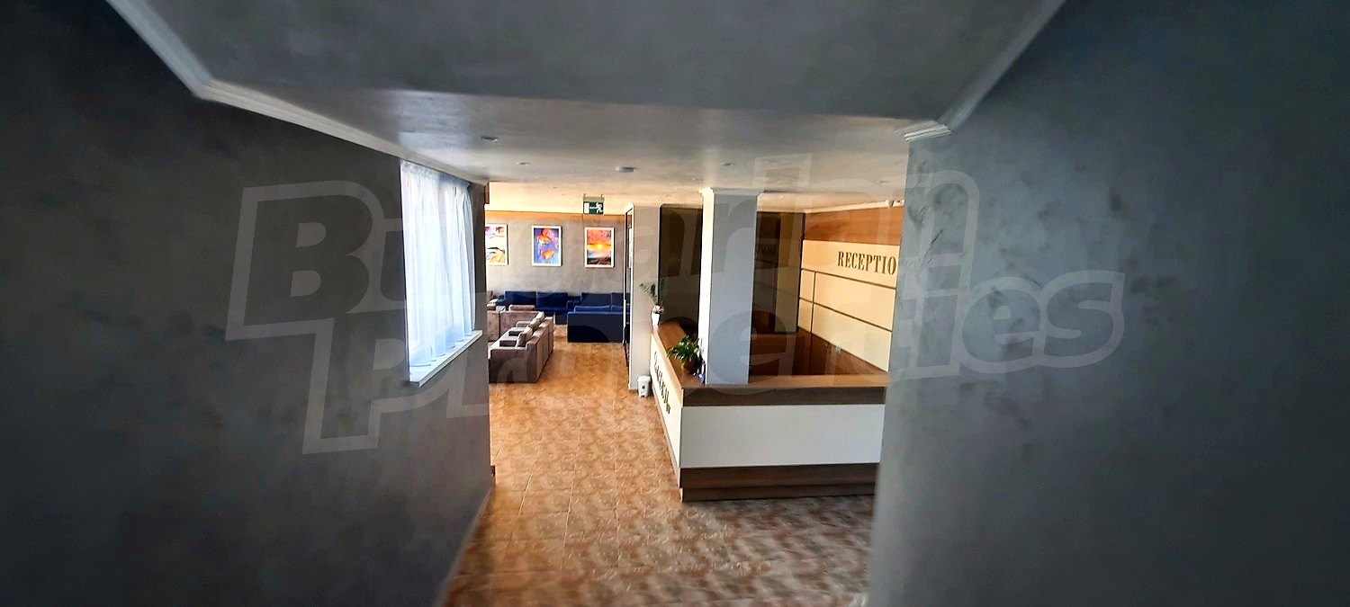 hallway, inside building entrance