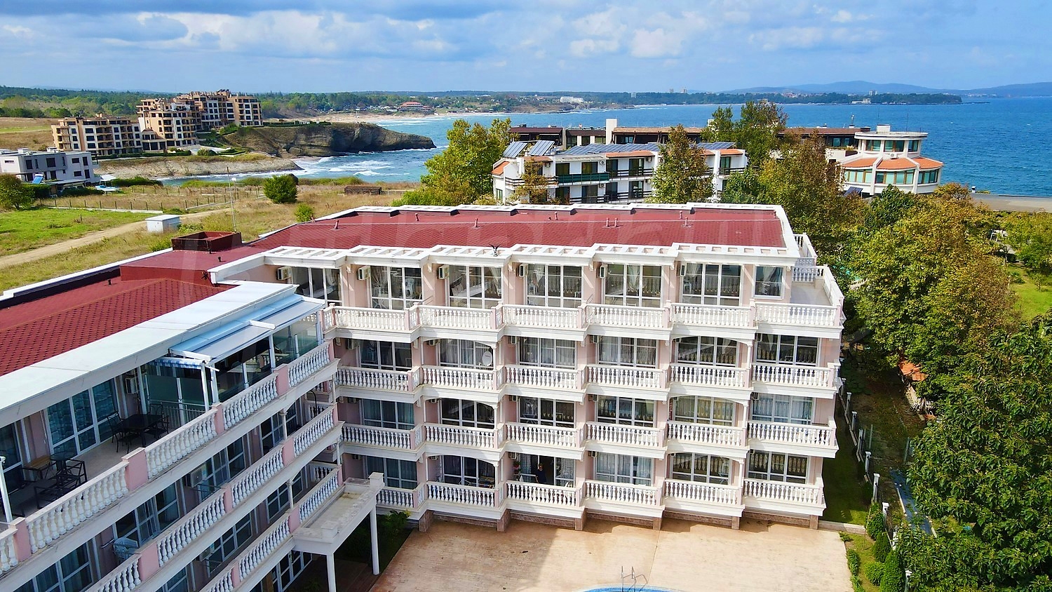 outside, facade, sea