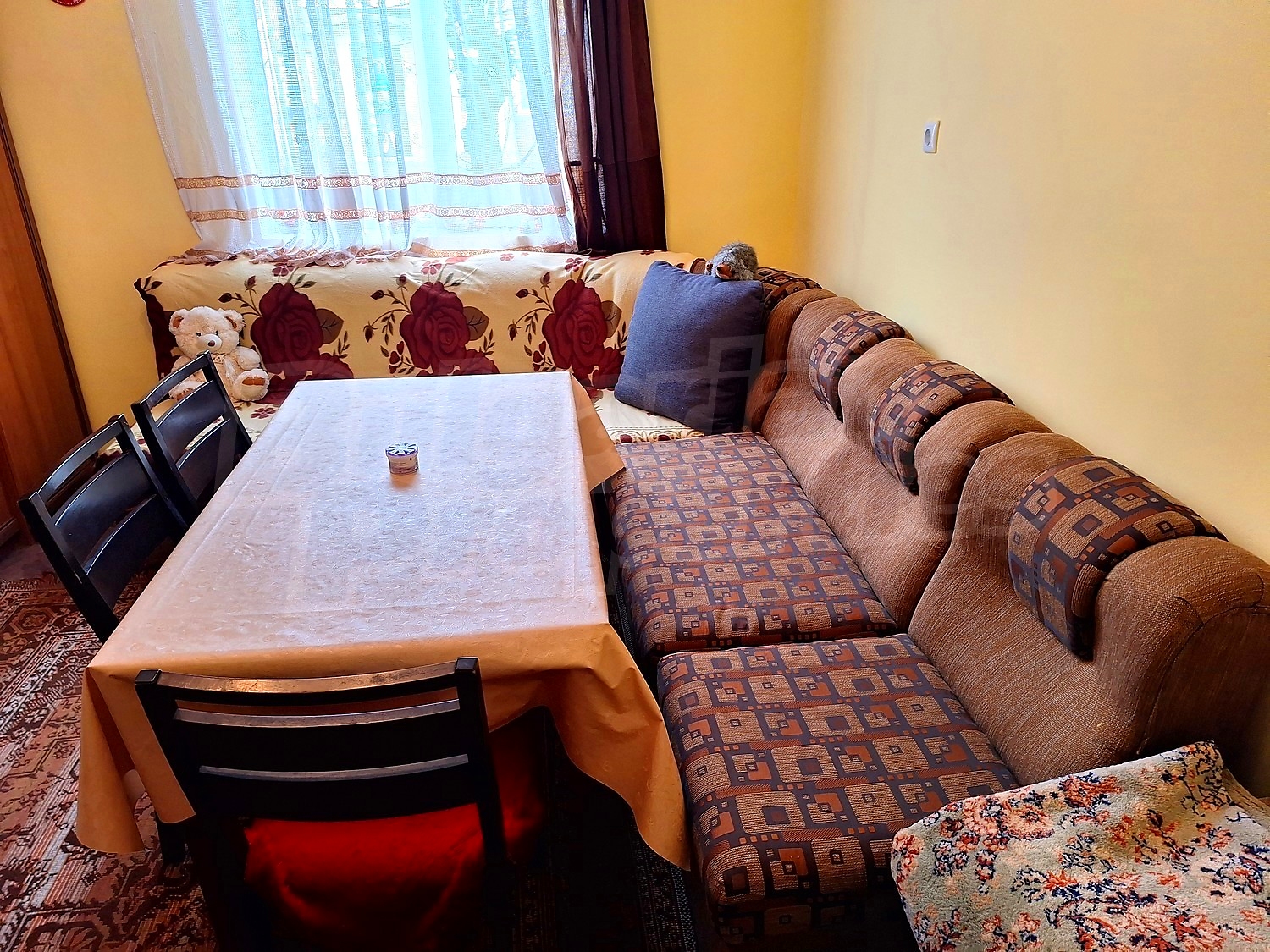 inside, living room, furnished