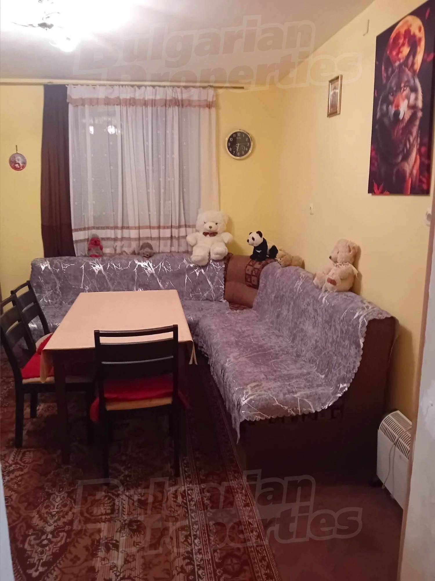 inside, living room, furnished