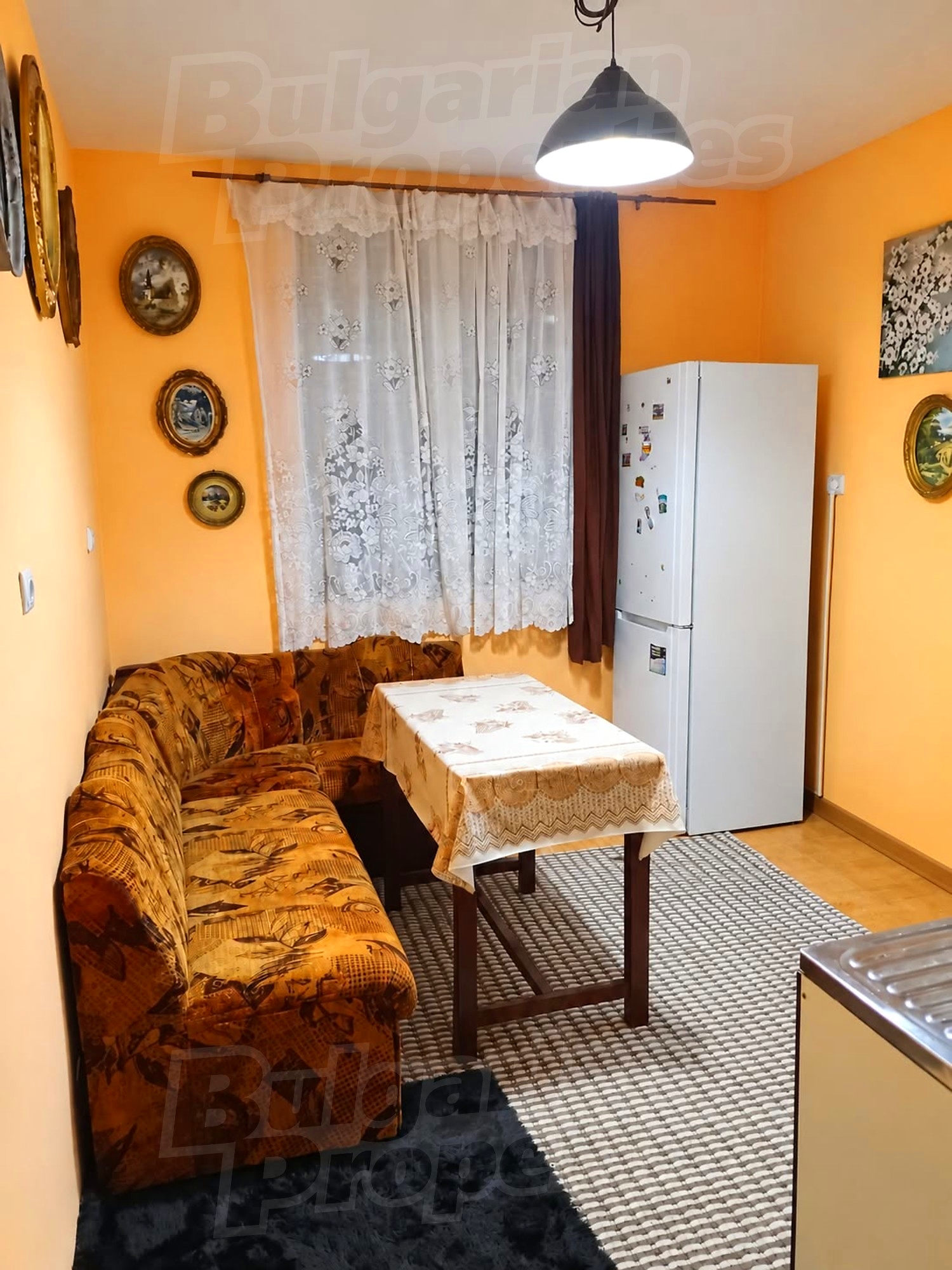 inside, kitchen, furnished