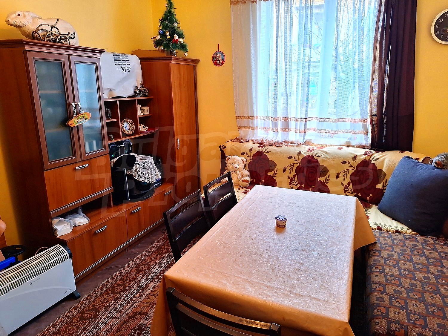 inside, living room, furnished
