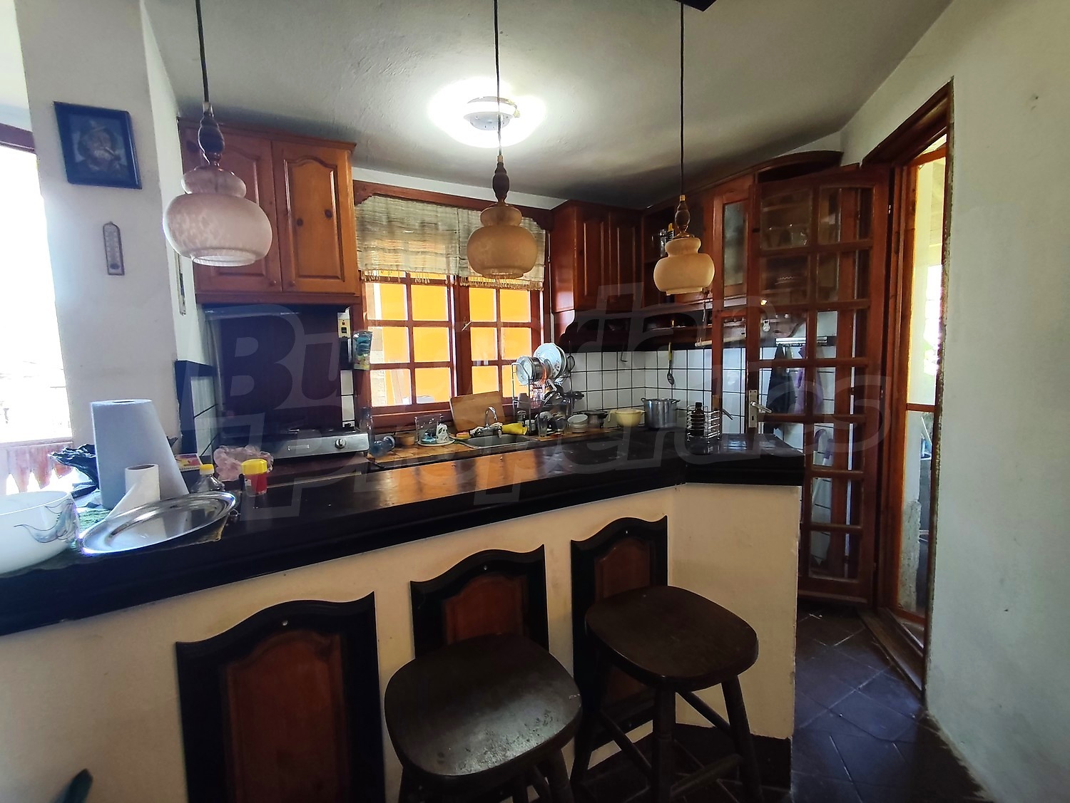 inside, kitchen, furnished