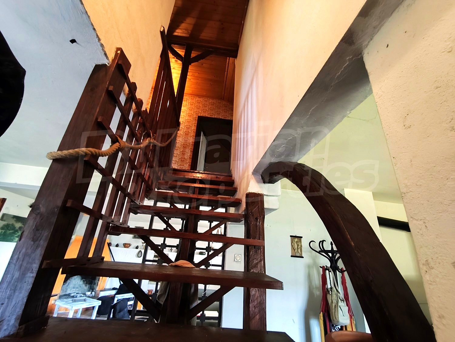inside, stairs