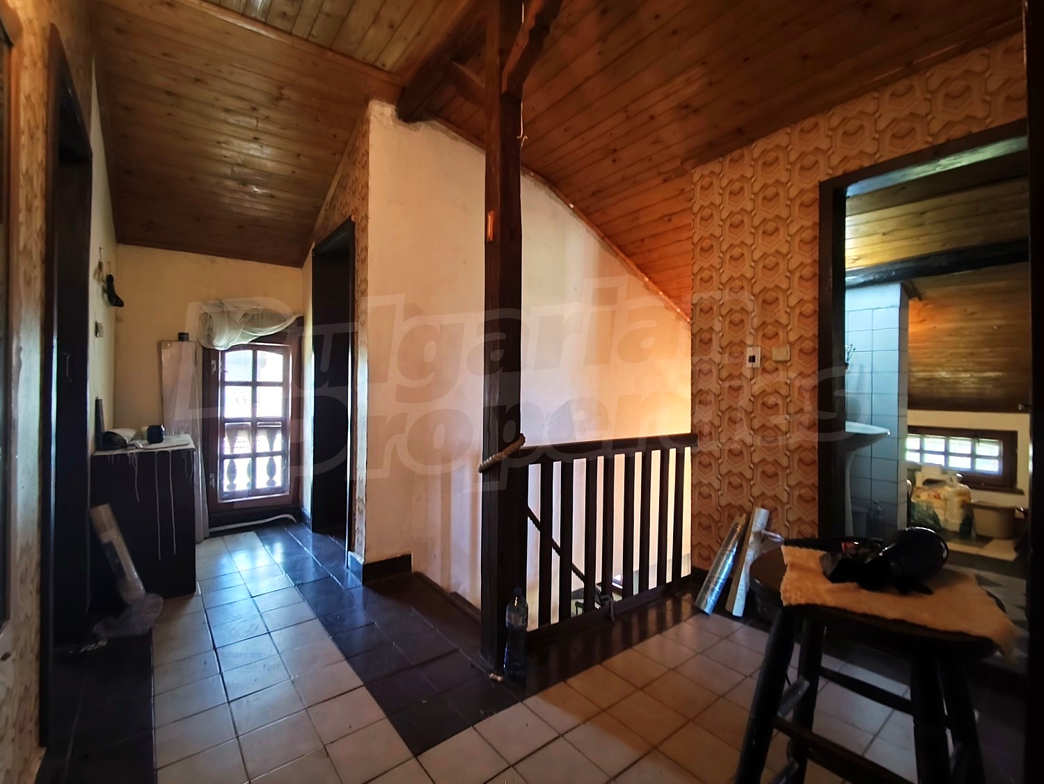 hallway, stairs, inside