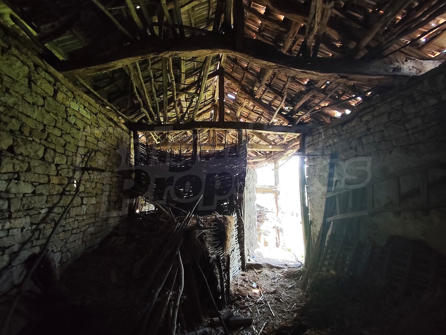 inside