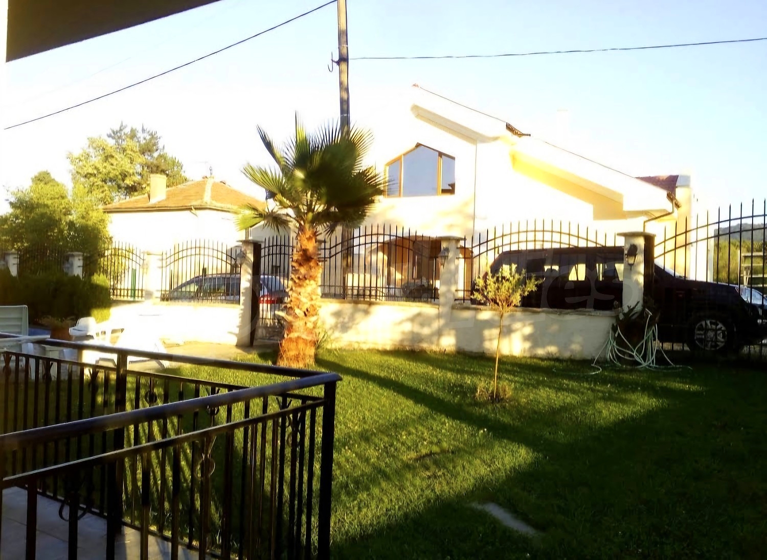 outside, garden, parking
