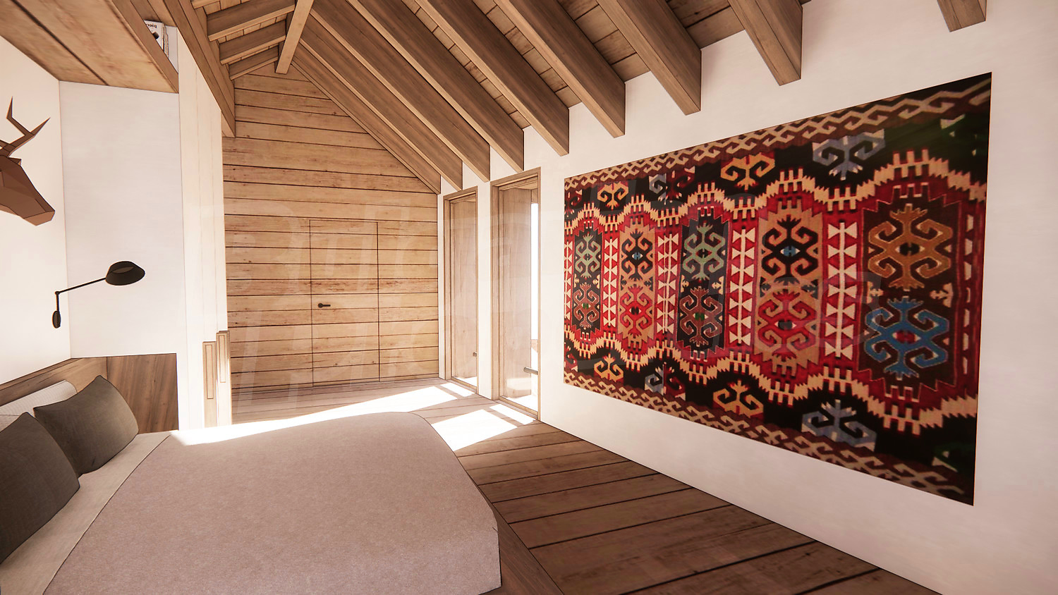 inside, bedroom, furnished