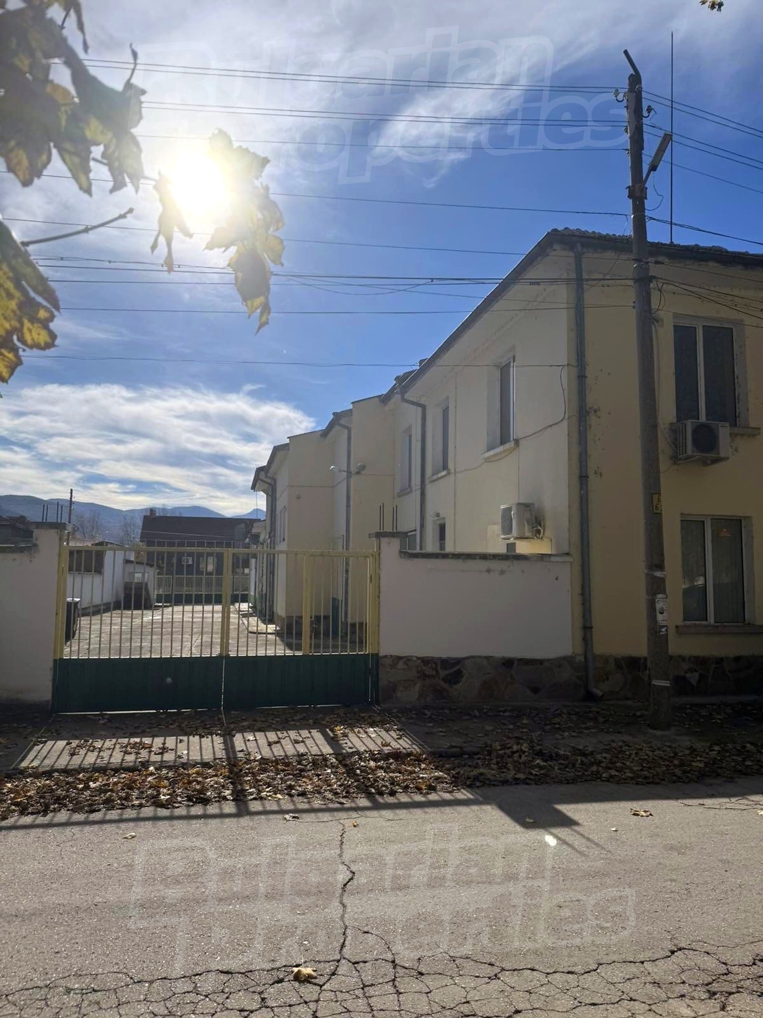 facade, outside, parking