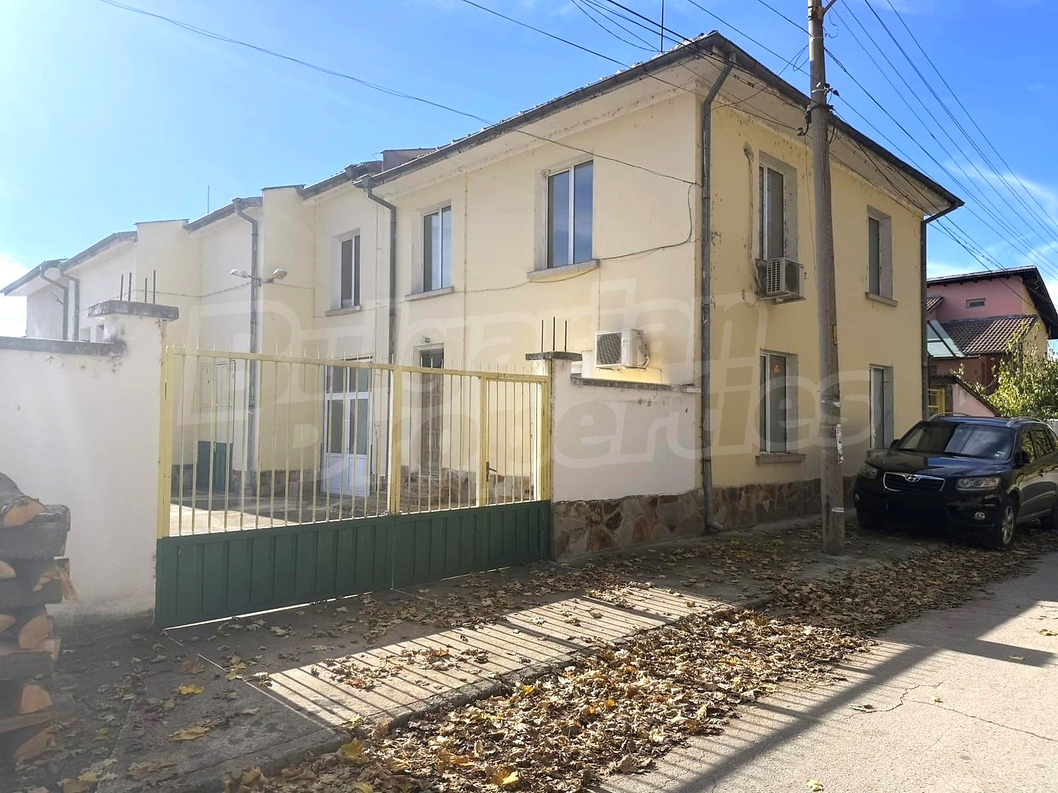 outside, facade, parking