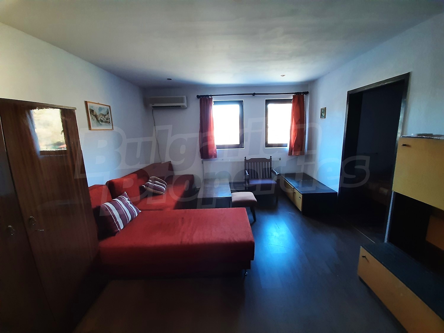 inside, living room, furnished