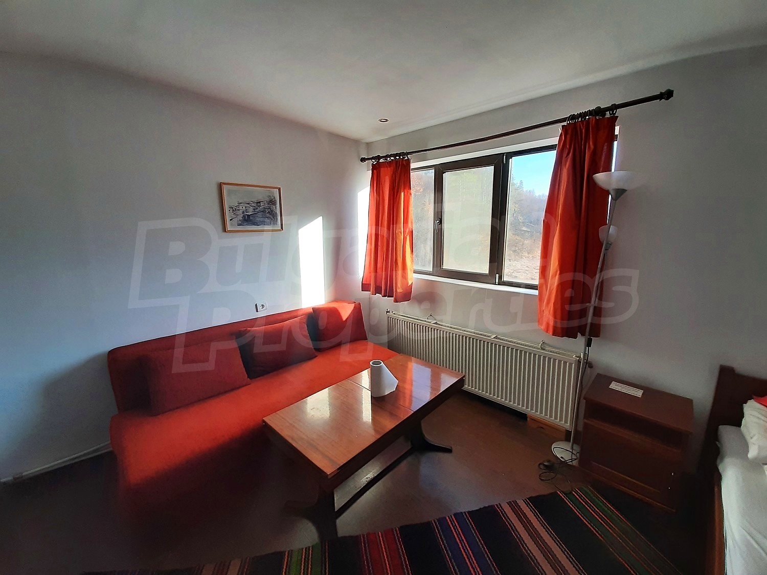 inside, living room, furnished