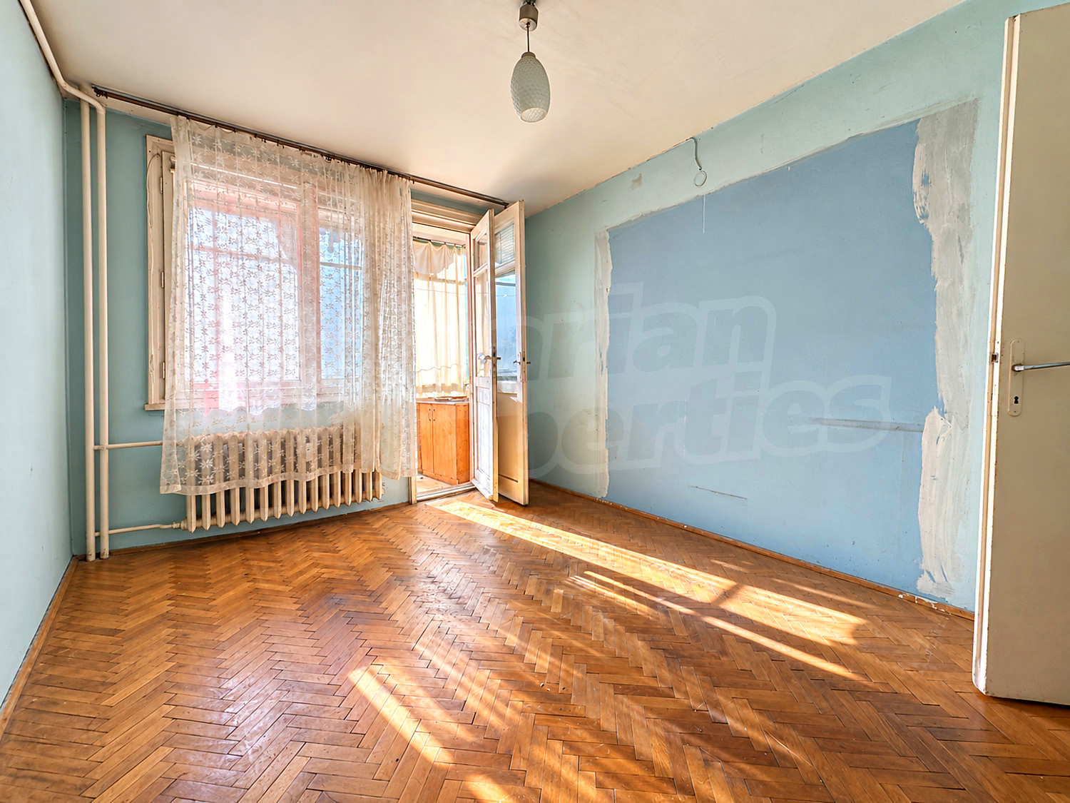 inside, balcony